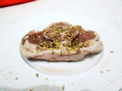 Make Fried lamb butterflies step 1