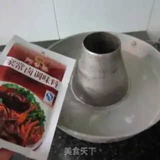 Make Cabbage fan pot step 1