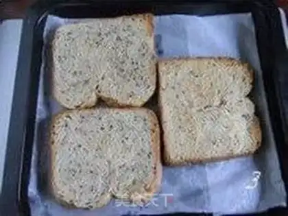 Make A toast salad step 2