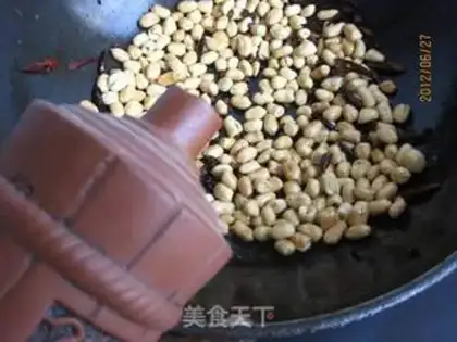Make Spicy peanuts step 13