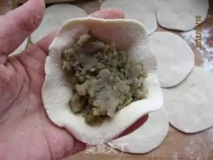 Make A green bean bag step 6