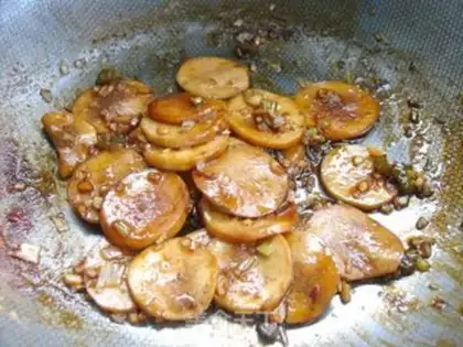 Make Fish apricot mushroom step 7