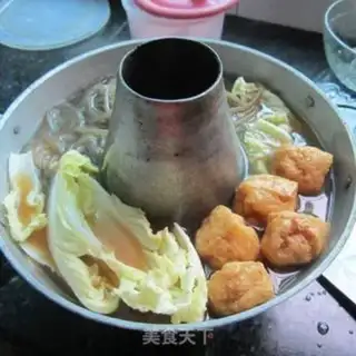 Make Cabbage fan pot step 5