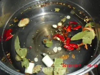 Make Clear the soup pot step 3