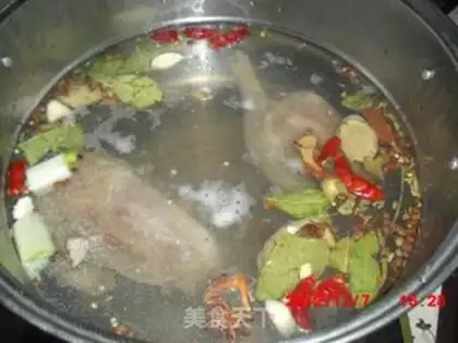 Make Clear the soup pot step 4