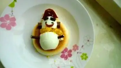 Make Snowman Dis step 3