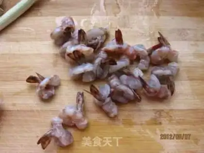 Make Shrimp balls with eggplant juice step 10