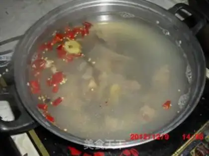 Make Clear the soup pot step 7