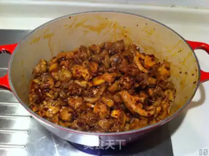Make Spicy chicken step 14