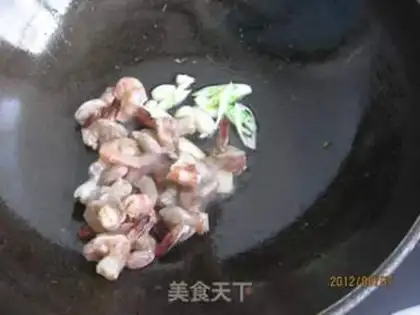 Make Shrimp balls with eggplant juice step 12