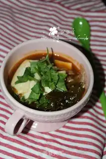 Make A fan of yogurt and mushrooms step 17