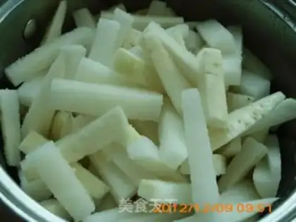Make ♪ Rhods and beans ♪ step 2