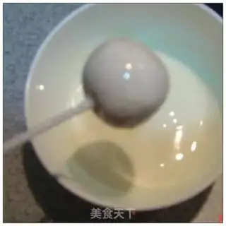 Make Snow lollipop step 11