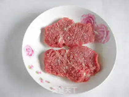 Make Silverapple black pepper steak step 1