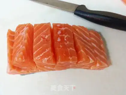 Make Fried salmon step 4