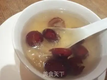 Make "Red-tree ice cream stewed oats." step 8