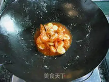 Make Red tomato shrimp step 8