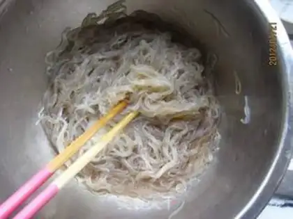 Make Garlic fan shrimp step 4