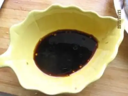 Make Garlic fan shrimp step 11