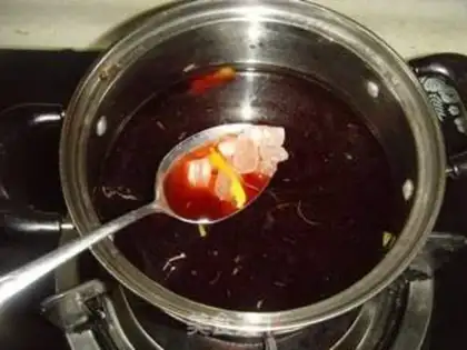 Make A red pear step 1