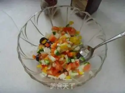 Make Greek salad step 2