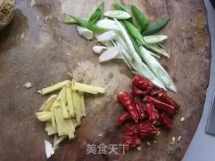 Make Crab with sauce step 2