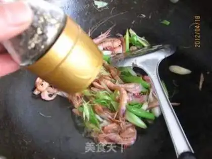 Make Garlic shrimp step 6