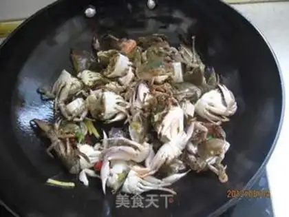 Make Crab with sauce step 6