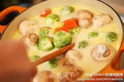 Make Cream stew step 5