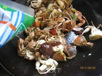 Make Crab with sauce step 7