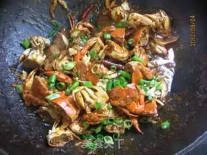Make Crab with sauce step 12