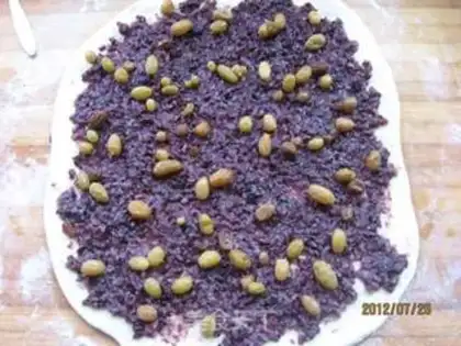 Make Black rice raisins step 6