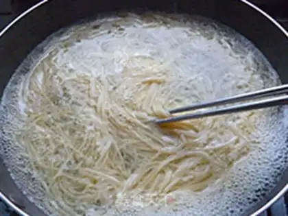 Make Soy noodles step 3