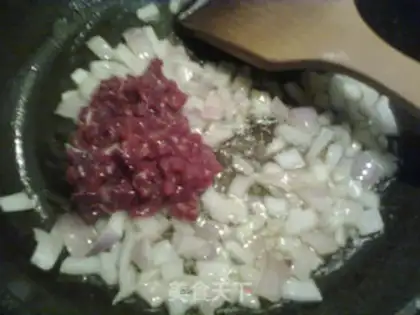 Make Beef curry rice step 2