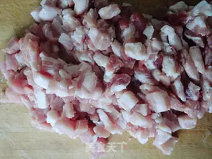 Make Double radish tofu fan bag step 0