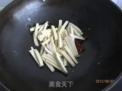 Make Soy mushroom-dry step 4