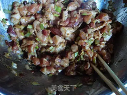 Make Double radish tofu fan bag step 6
