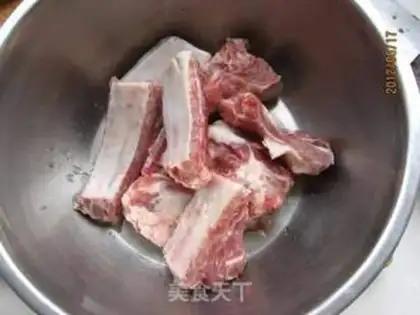 Make The eggplant juice sucks the ribs step 0