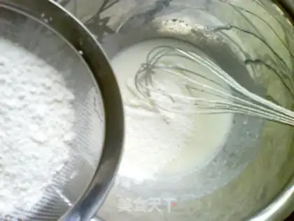 Make Flamingo cheesecake step 2