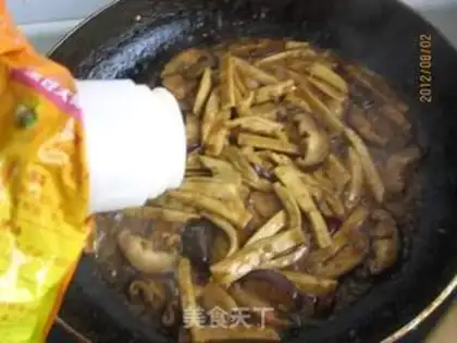 Make Soy mushroom-dry step 9
