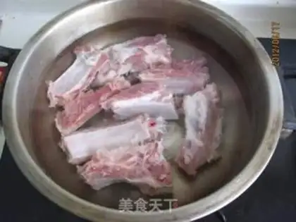 Make The eggplant juice sucks the ribs step 2