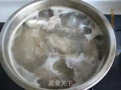 Make The eggplant juice sucks the ribs step 4