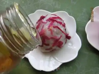 Make Rose bean saliva step 9