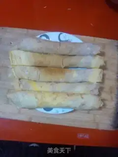 Make Egg rolls step 3