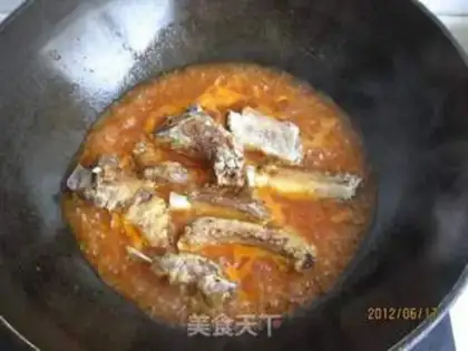 Make The eggplant juice sucks the ribs step 13