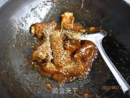 Make The eggplant juice sucks the ribs step 15