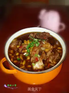 Make Pork feet, soybeans step 5