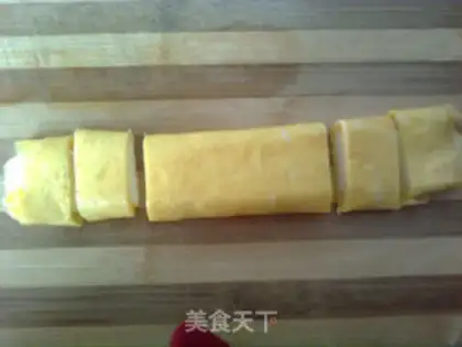 Make Fancy an egg roll step 8