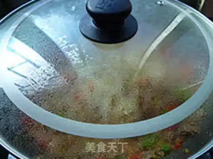 Make Spicy puffy fans step 9