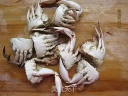 Make Cheese juice, crabs step 1